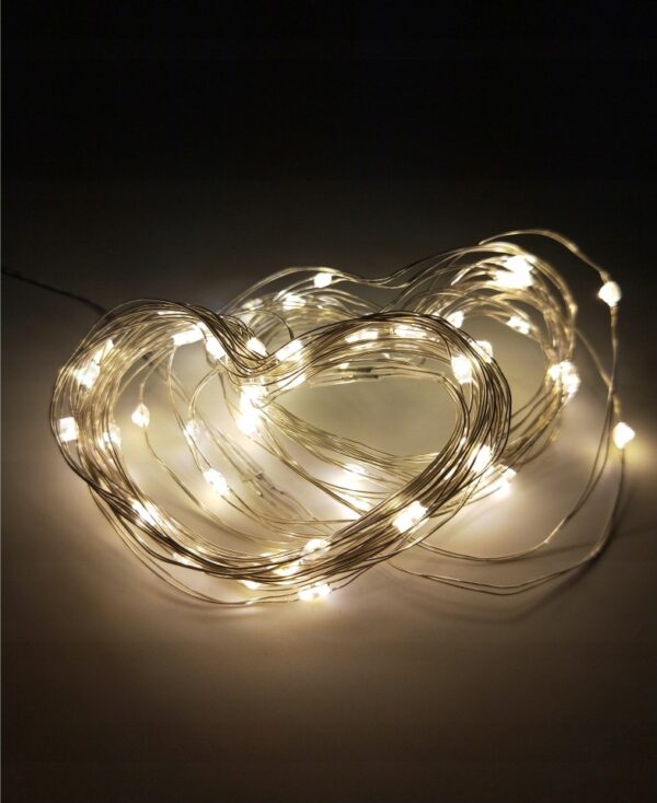 Solárna svetelná reťaz 1,5 + 9,9m 100 LED