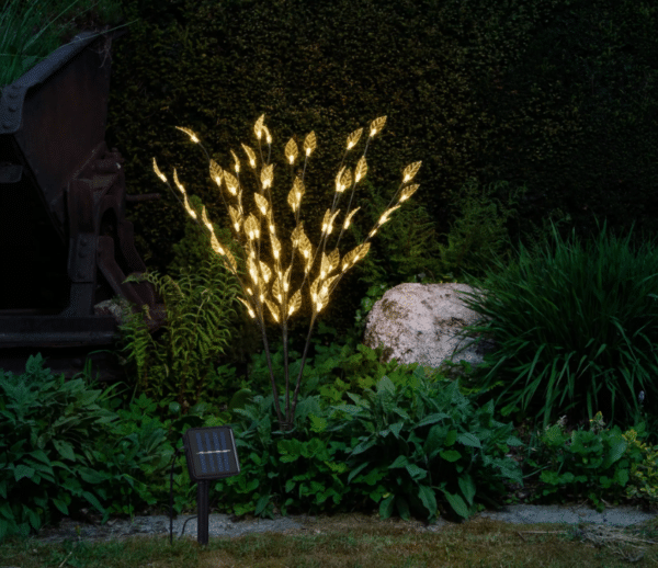 Solárna lampa Listy 60cm