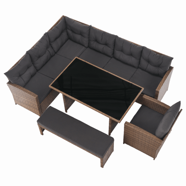 Záhradný ratanový set SAGIR - Image 5